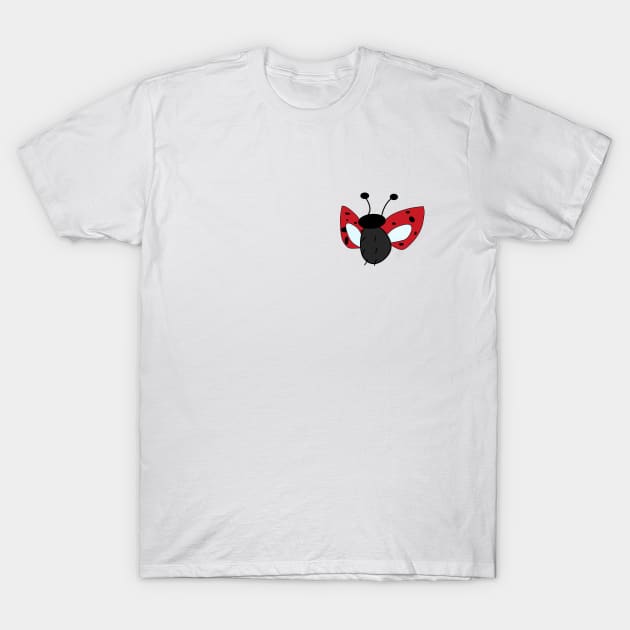 Ladybug 2 T-Shirt by Unsafety Pin